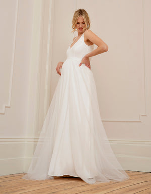 Tulle Bridal Overskirt