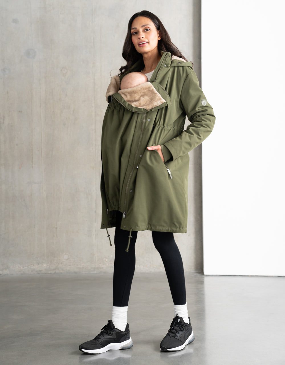 3-in-1 Maternity, Nursing + Babywearing Premium Parka