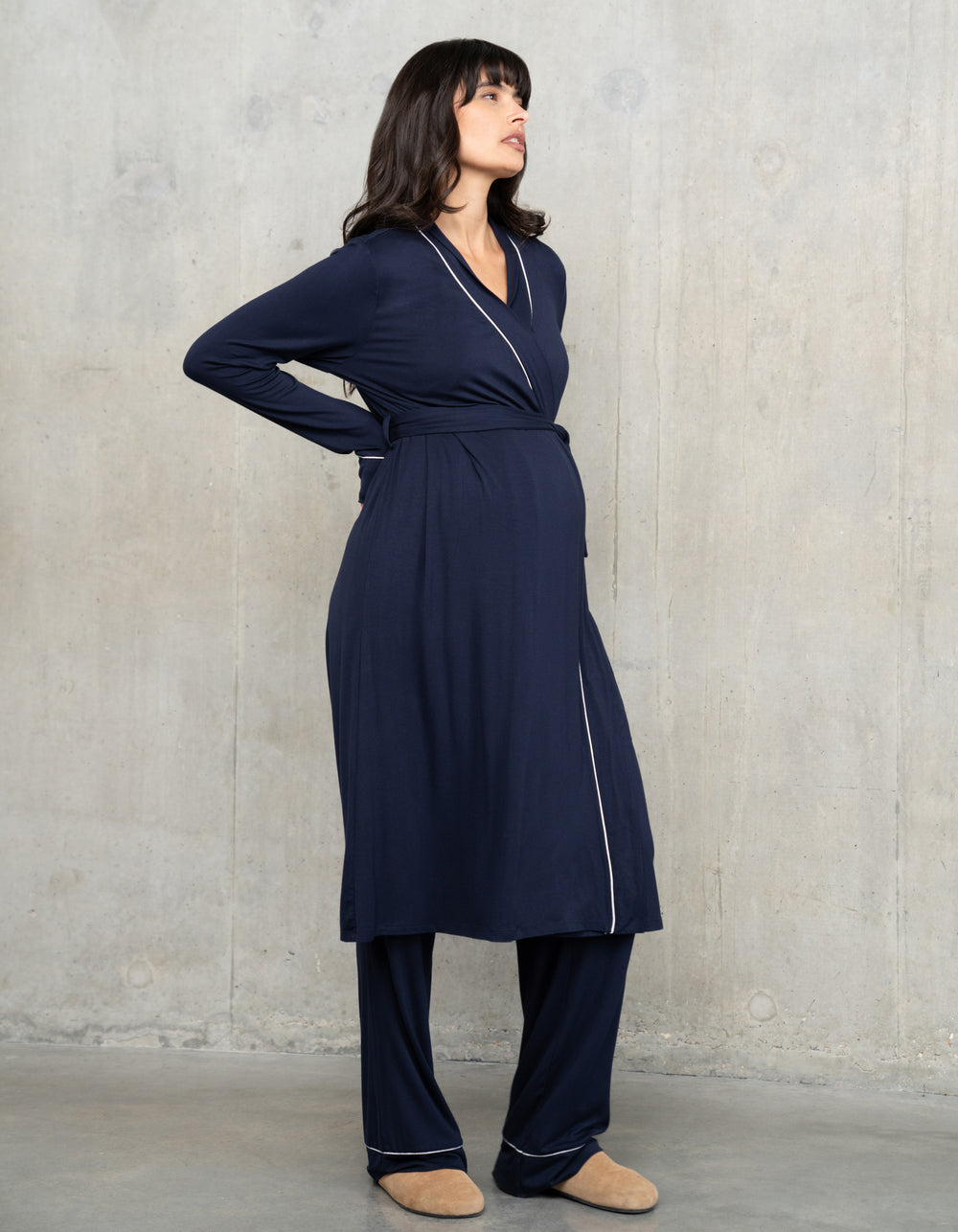 3-teiliges Jersey-Loungewear-Set für Schwangerschaft und Stillzeit | Seraphine