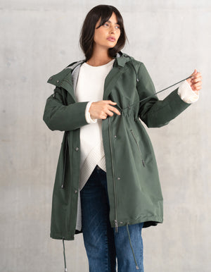 4-in-1 Maternity + Babywearing Parka