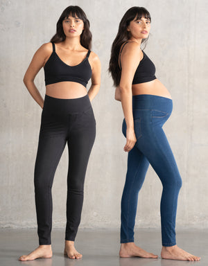 Super-Stretch Maternity Jeggings – 2 Pack