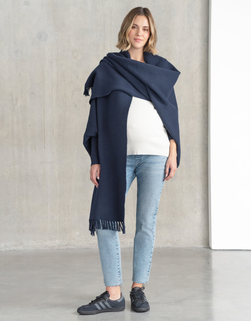 Luxury Maternity + Nursing Shawl Wrap