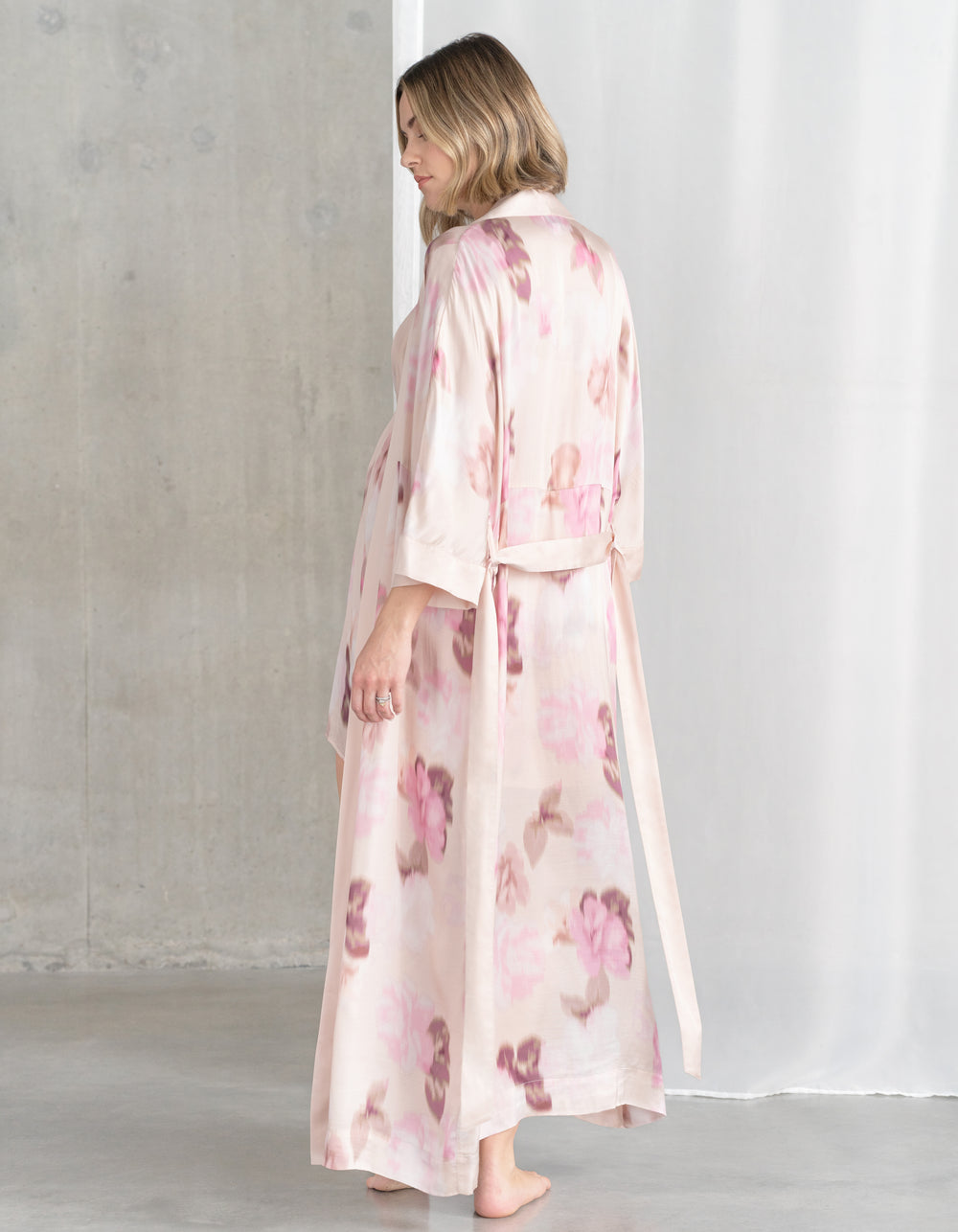 Gewebter Print-Umstands- und Post-Maternity-Kimono  | Seraphine