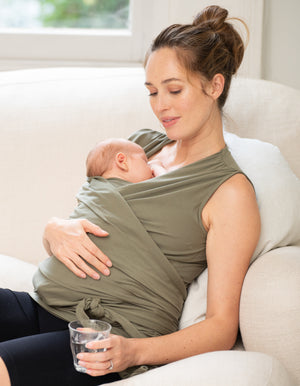 Khaki Cotton Skin to Skin Top