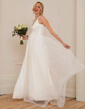 Tulle Bridal Overskirt