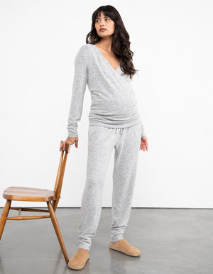 Ensemble loungewear de maternité