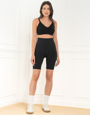 Leggings cuissards post-accouchement sans coutures