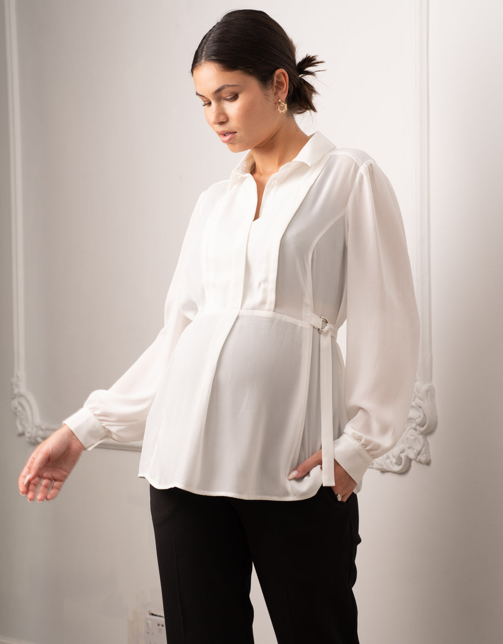 Maternity, Nursing + Pumping Blouse