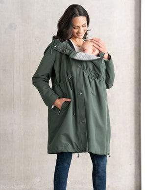 4-in-1 Maternity + Babywearing Parka