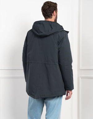 Men's Parka with Baby Pouch