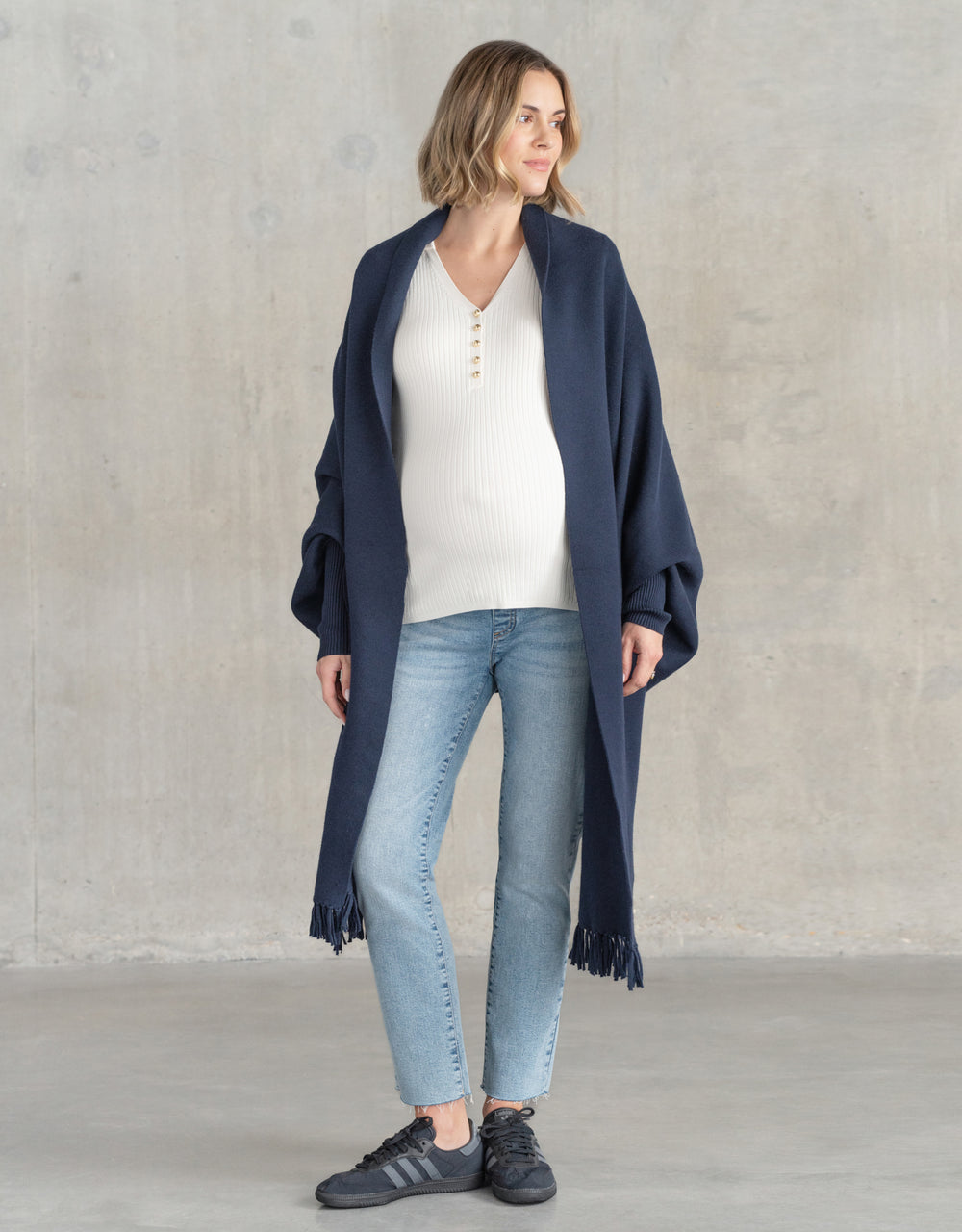 Luxury Maternity + Nursing Shawl Wrap