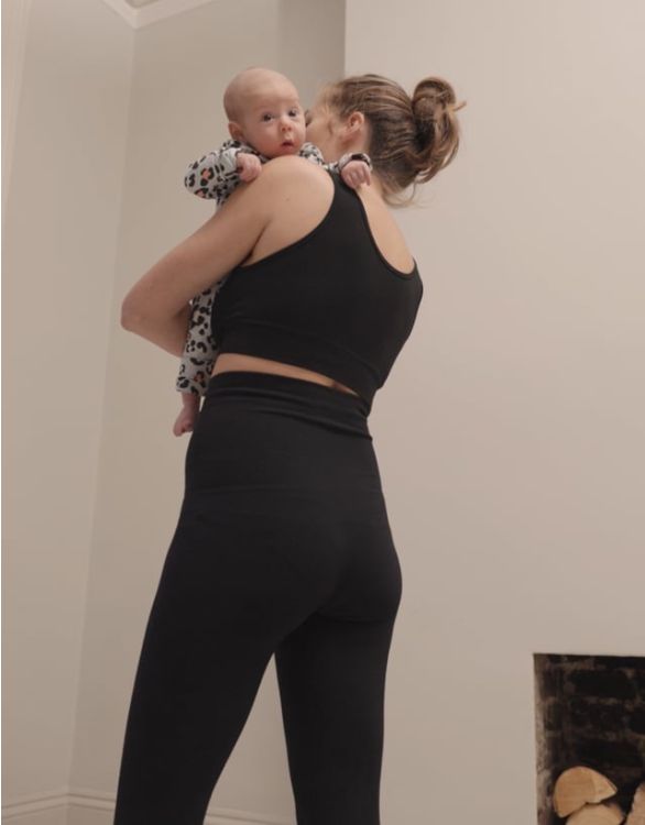 Buy Seraphine Black Post Maternity Shaping Leggings from the Next UK online  shop