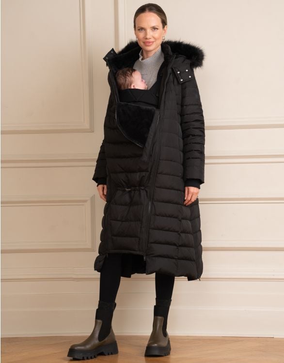 Extra Long 3 in 1 Down Maternity Coat