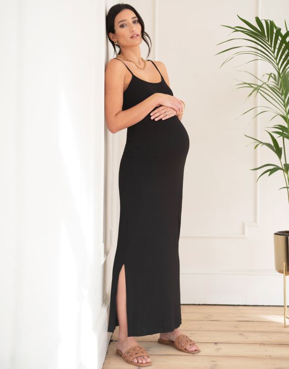 Ribbed Jersey Cami Maxi Dress | Seraphine