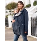 Navy Utility Style 4-in-1 Maternity & Babywearing Jacket