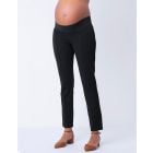 Slim Leg Black Maternity Trousers – Under Bump